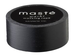 WASHI LEMOVACIA PÁSKA - čierna matná